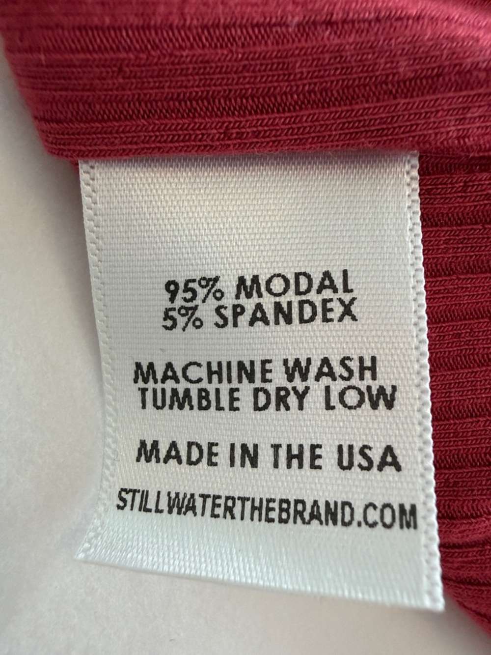 Stillwater NWT Halter Top Cranberry Women’s Size S - Picture 4 of 4